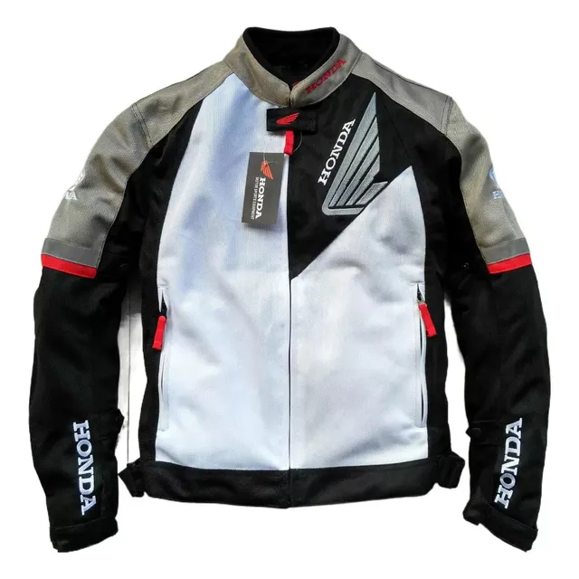 Chaqueta De Moto Honda 2022, Anticaída, Transpirable, Fina