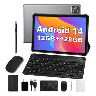 Tablet Android 14 10.1 12+128gb 6000mah Con Ratón Y Teclado Tablet Android 14 10.1 12+128gb 6000mah Con Ratón Y Teclado