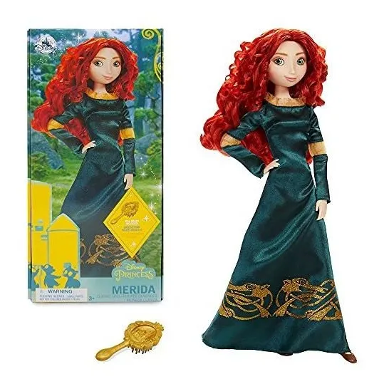 Muñeca Clasica De Disney Merida - Valiente - 11 ½ Pulgadas