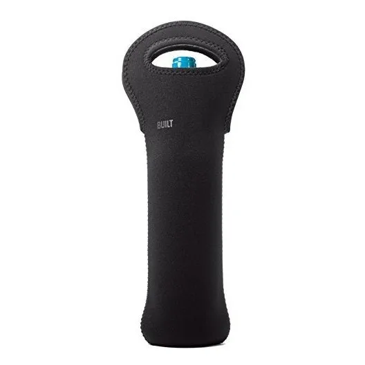 Ny    Neopreno Agua Botella Bolsa Negro
