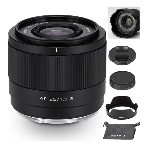 Lente De Foco Automático Viltrox 9 Mm F2.8 Para Câmeras Niko