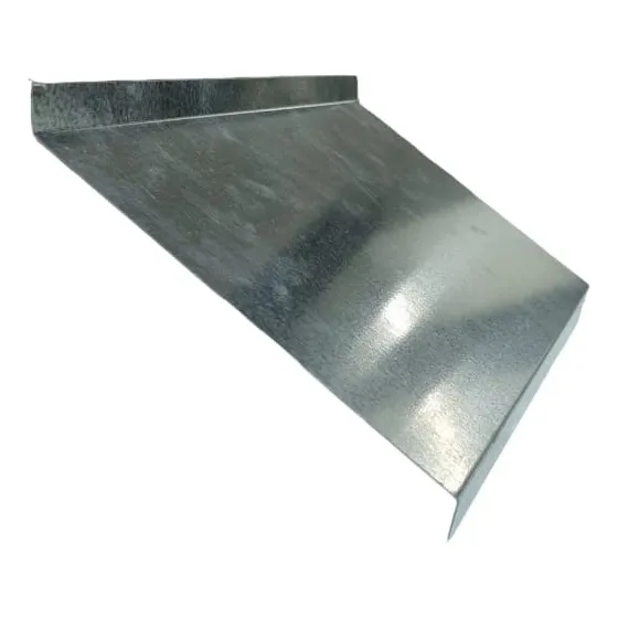 Babeta Galvanizada Calibre 24 = 0.50 Mm  De Espesor  2.4m 