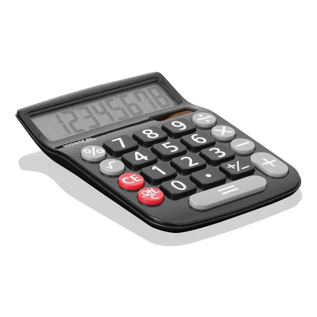 Calculadora 8 Dígitos Batería Solar Pascal Raíz /porcentaje