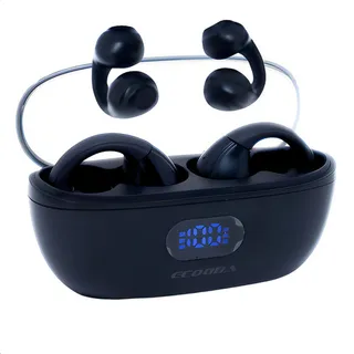 Fone De Ouvido Bluetooth Sem Fio Earcuffs Esportivo Brinc Cor Preto Fone De Ouvido Bluetooth Sem Fio Earcuffs Esportivo Brinc Cor Preto