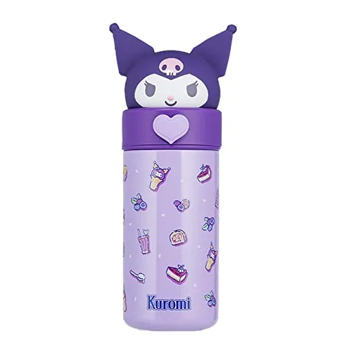 Kuromi Botella De Agua Aislada De Acero Inoxidable F5hwu