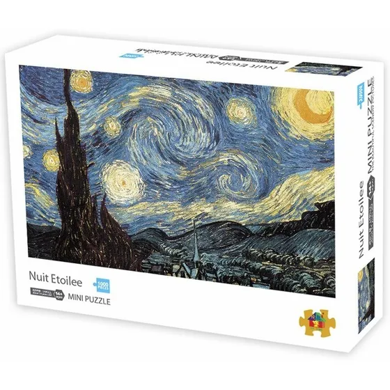 Juegos De Rompecabezas Noche Estrellada Van Gogh De 1000 Pcs
