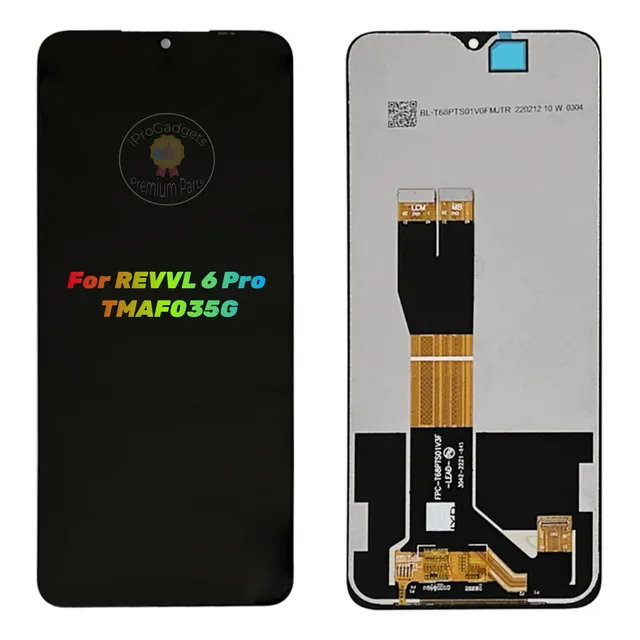 Pantalla Táctil Lcd For T-mobile Revvl 6 Pro 5g Tmaf035g