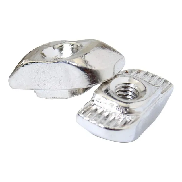 100 Tuercas T Hammer Para Ranura 6mm Serie 2020 Varias Rosca