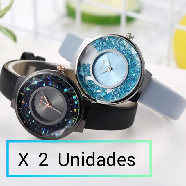 Reloj Dama Clásico Diamantes 