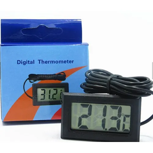1 Pieza Termómetro Digital Lcd Para Medir Temperatura