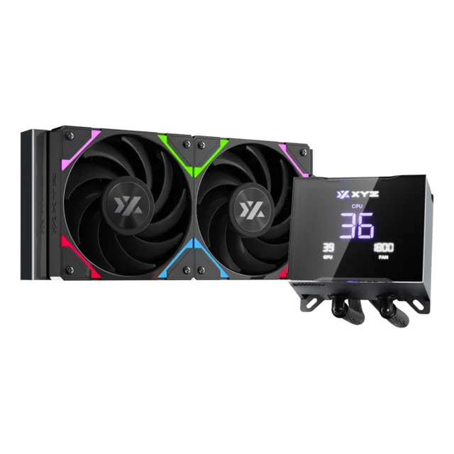 Refrigeración Líquida Xyz Hydrotemp 240, Lcd 3.5 , Intel/amd