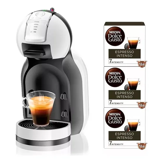 Cafetera Mini Me + 48 Capsulas Dolce Gusto Espresso Intenso