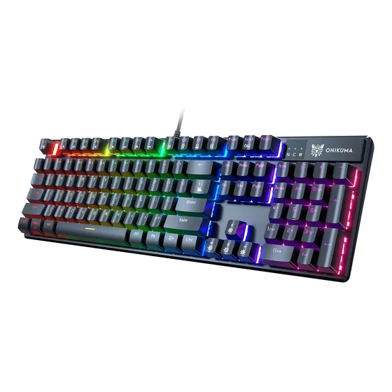Teclado Gaming Onikuma G27 Retroiluminado 104 Teclas