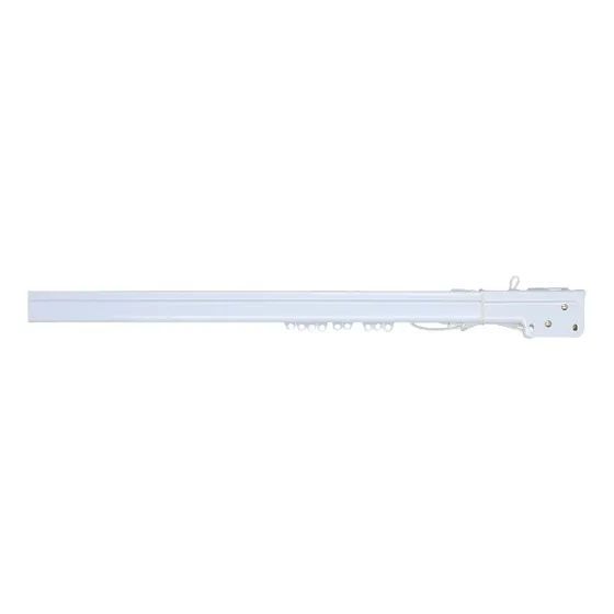 Riel Para Cortinas Extensible 1.10 A 2 Metros Con Accesorios