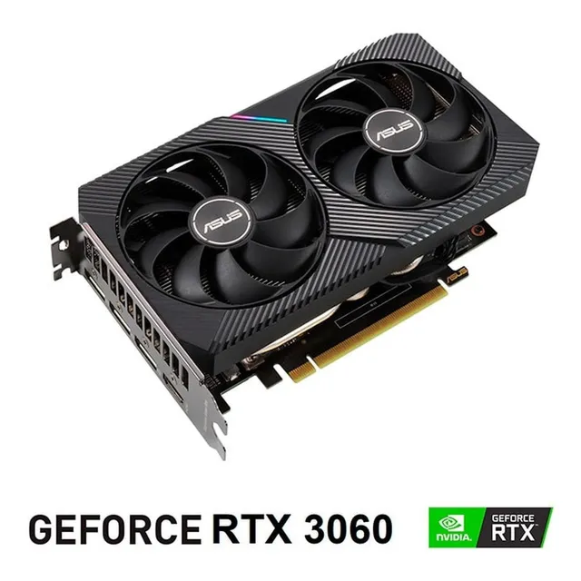 Tarjeta De Video Asus Geforce Rtx 3060 Dual Oc V2 12gb Lhr