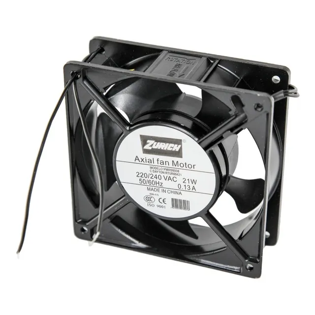 Turbina Cooler Metalico 220v 4 Pug 120 X 120 Ruleman Zr Htec