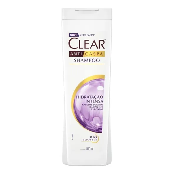 Clear Shampoo Anticaspa Hidratação Intensa 400ml