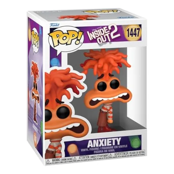 Funko Pop! Disney: Inside Out 2  Ansiedad 