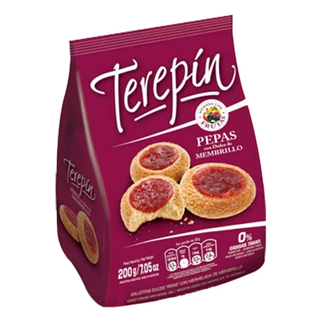 Galletitas Terepin Pepas Dulce De Membrillo Mermelada