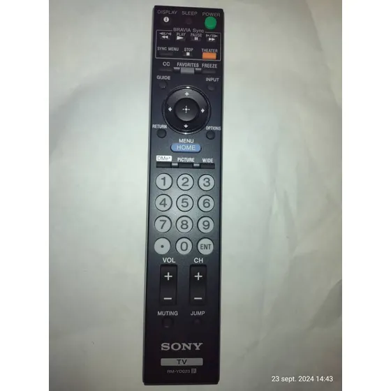 Sony Rm-yd023 Control Remoto Perfecto Estado Como Nuevo
