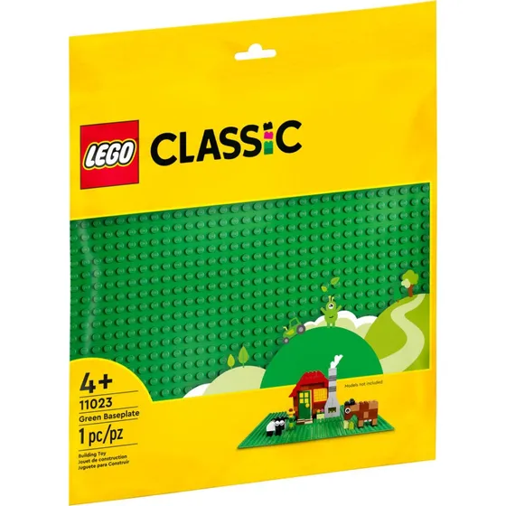 Lego Classic 11023 Base Plate Placa Verde Eco Embalagem Quantidade de peças 1