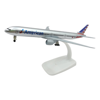 Avion A Escala American Boeing 777 20cm Metal Con Ruedas Avion A Escala American Boeing 777 20cm Metal Con Ruedas