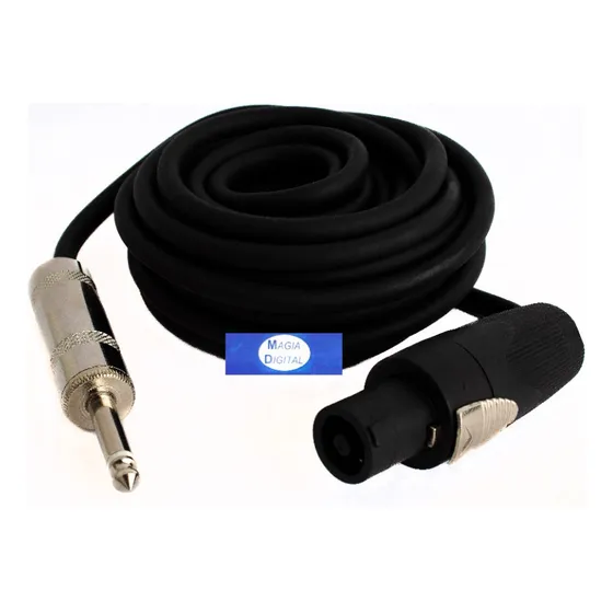 Cable De Audio Speakon A Plug 6.3mm Radox 080-871 4.5mts