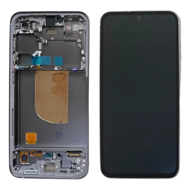 Frontal Tela Display Samsung S23fe S711 Com Aro Original