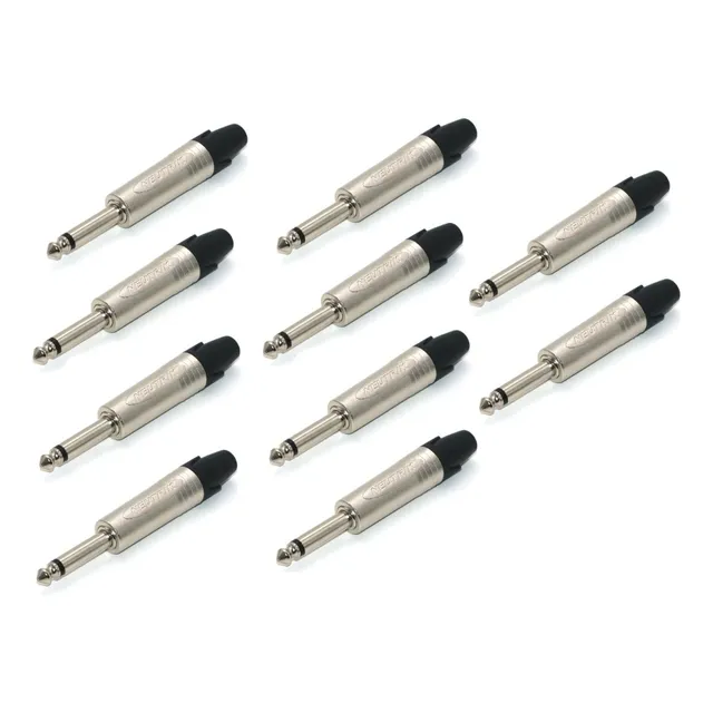 Neutrik® Np2c® 10 Conectores Plug Ts De 1/4 Nuevo Envio Mese