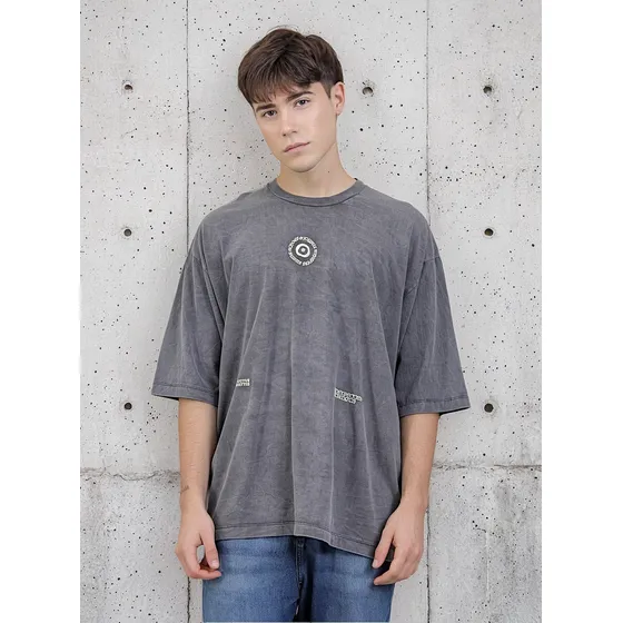 Remera The Rock Moom Oversize Silent Echoes Unisex