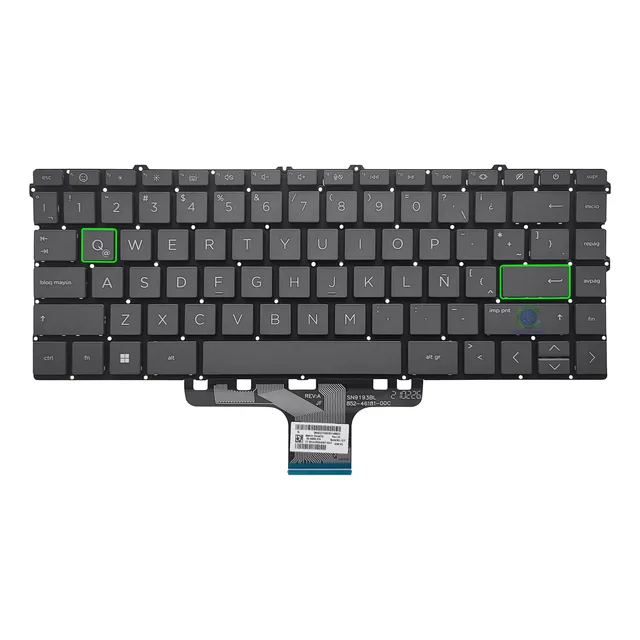 Teclado Para Hp 14-ek0004la 14-dv 14-ec 14m-dw 240 G10 Lat