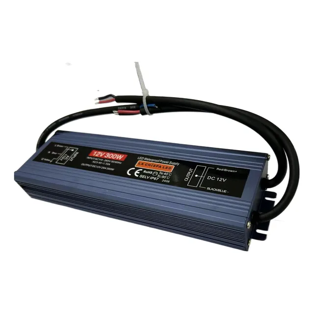 Fuente Generica De Poder 12v 300w 25a Exterior Ip67