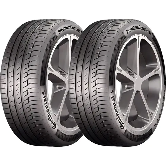 Kit de 2 pneus Continental PremiumContact 6 275/40R22 Run Flat 107 Y