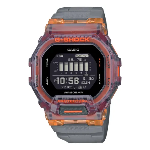 Relógio Casio G-shock GBD-H2000-1BDR Cor da pulseira: preto