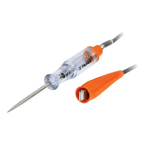 Probador De Corriente Con Caiman 6-12v, Truper 13985