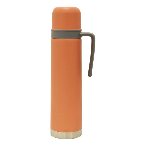 Termo Acero Inox 0.75l Manija Fija Mantiene Frío Calor Comet Color Coral