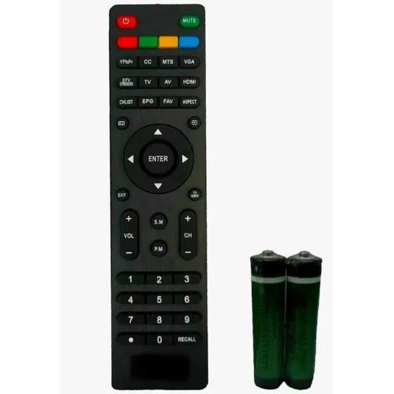 Control Compatible Para Pantallas Quasar No Smartv + Pilas 