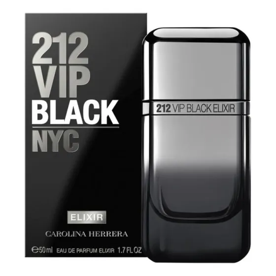 Perfume Carolina Herrera 212 Vip Black Elixir  Edp 100ml Ori