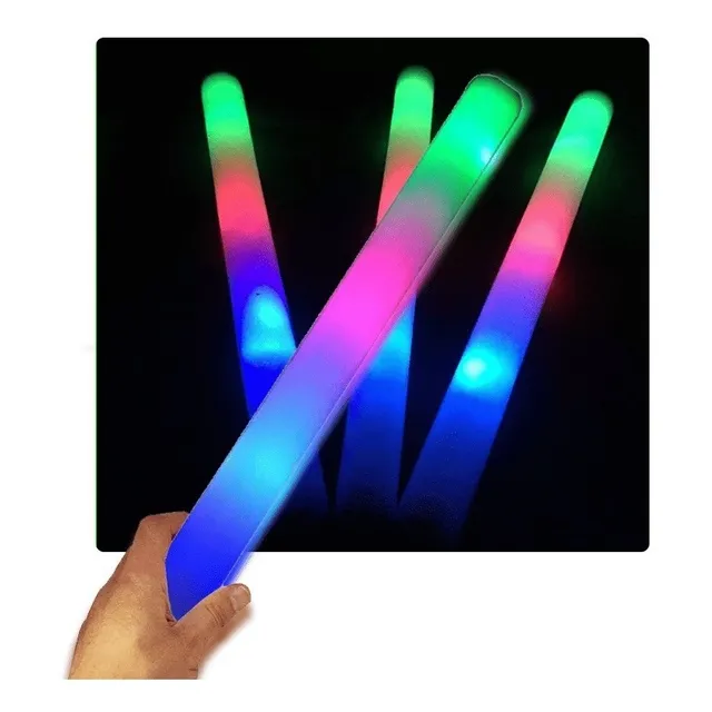  Barra Luminosa De Espuma Con Luz Led De 48 Cm Con Pilas