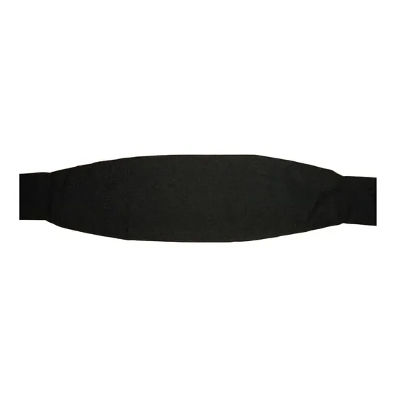Cinturón Fajín Ajustable Largo 200 Cm Negro Smoking 