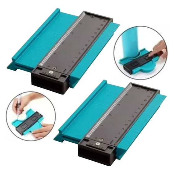 2 Escuadra Duplicador Contorno Copiador Perfiles Profesional