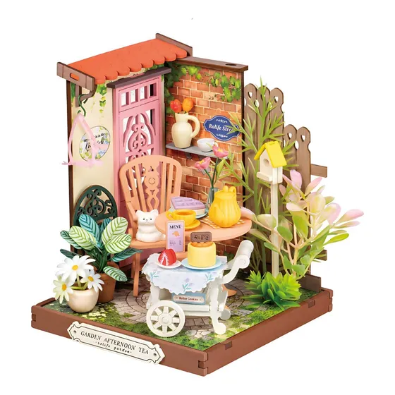 Miniatura Armable Fancy Tea Yard - Rolife Secret World