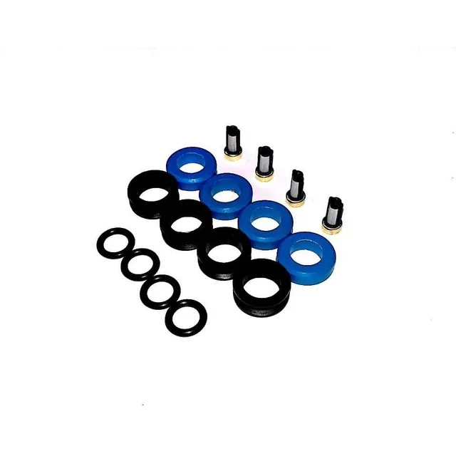 Kit Limpieza 4 Inyectores Asientos Viton Para Toyota Meru