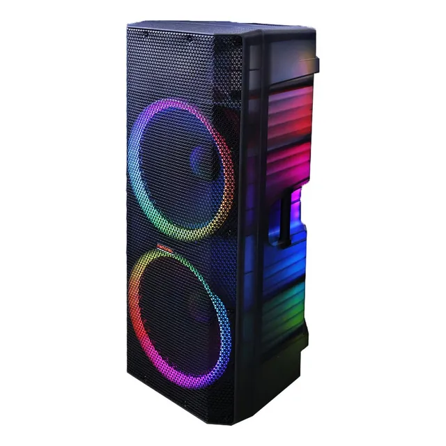 Bafle Memorex Mx-ps2503 2000w Bluetooth Tws Con Luz Led