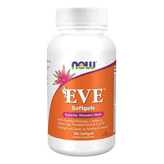 Suplementos Now Foods, Multivitamínicos Para Mujeres Eve