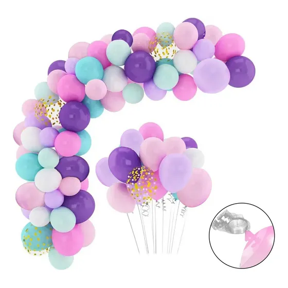 Bexiga Unicórnio Decoração Aniversário - Festa Kit