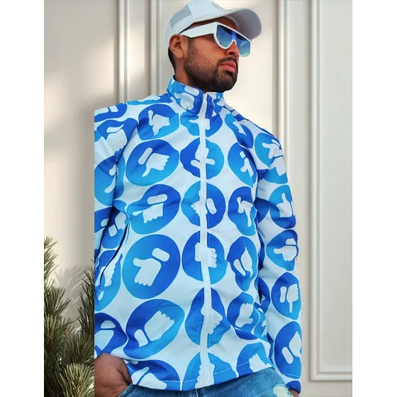 Chamarra Estampada Moda Like Unisex