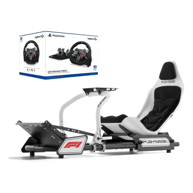 Playseat Formula Instinct - F1 Official Edition + Timón G29 Color Blanco