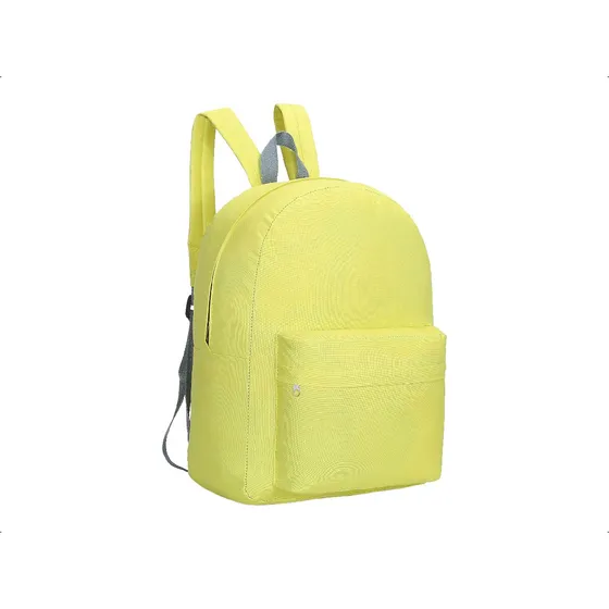 Mochila Azul Hombre Mujer Amplia Nueva Reforzada Grande 20l