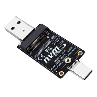 Capa De Disco Rígido M.2 Para Usba -c Placa Adaptadora Nvme Capa De Disco Rígido M.2 Para Usba -c Placa Adaptadora Nvme